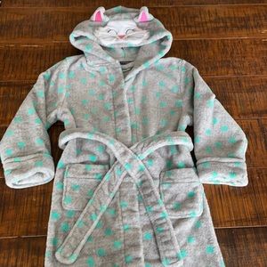 Pekkle KittyKat Robe Fits Ages 5-8 girls